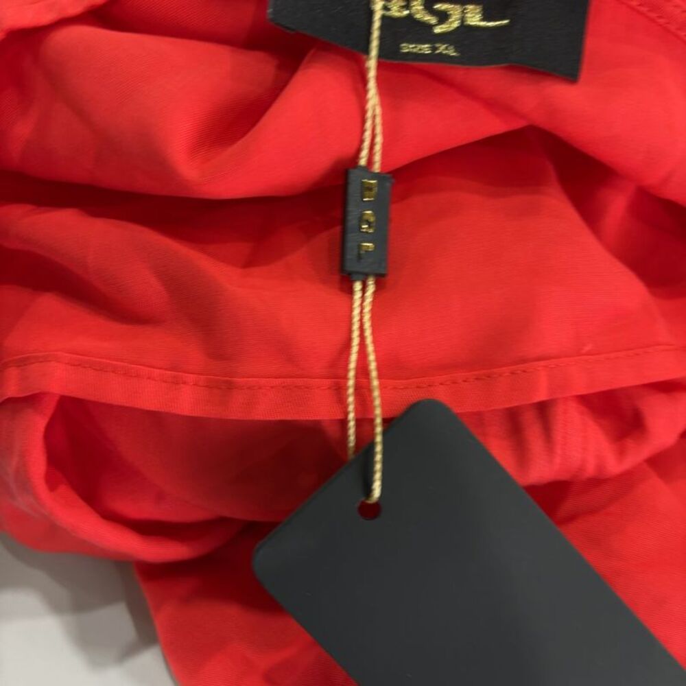 BGL Midi Dress In Coral